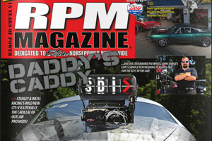John Stanley And the Cadillac CTSV PDRA Pro Exterem Cadillac featured in RPM Magazine