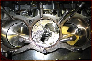 Pro Mod Piston Carnage From The Shakedown At E Town